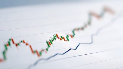 Graph with a red line and a blue line