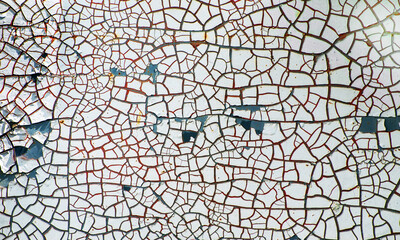 Intriguing cracked texture background