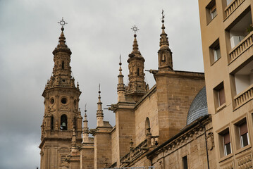 Co-cathedral of Santa María de la Redonda, logroño, La Rioja, Spain.