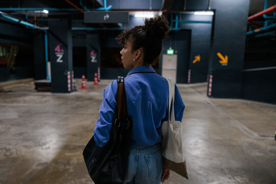 Woman confused about where to go