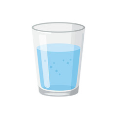 A Refreshing Glass of Clean Drinking Water with Bubbles and Ice Cubes Perfect for Hydration and Health Wellness Lifestyle Choices