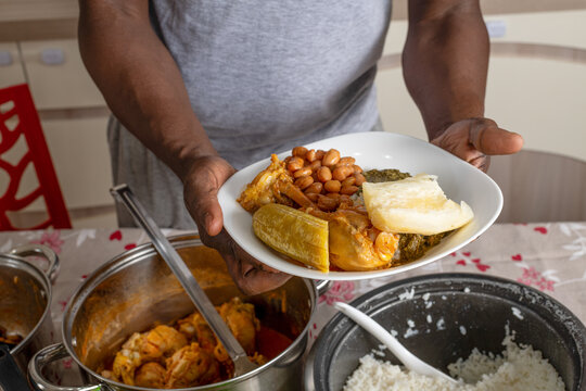 Traditional consoglese dish Pondu Na Loso