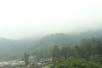 morning in the mountains