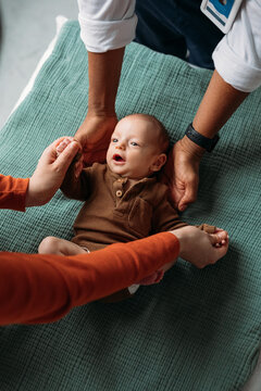 Baby's medical examination