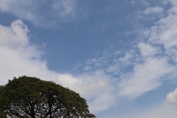 clouds in the sky