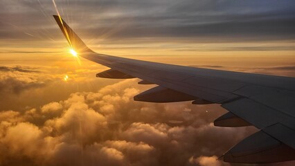 airplane in the sky