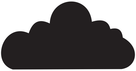 Black Cloud Silhouette