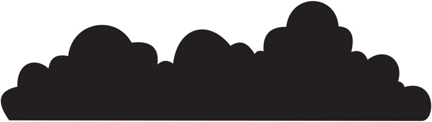 Black Cloud Silhouette
