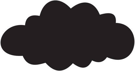 Black Cloud Silhouette