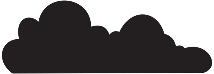 Black Cloud Silhouette