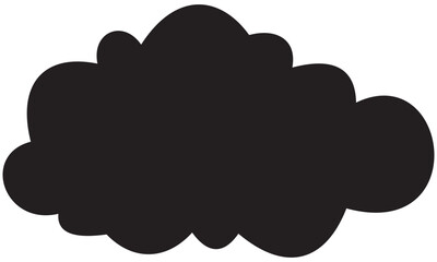 Black Cloud Silhouette