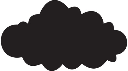 Black Cloud Silhouette