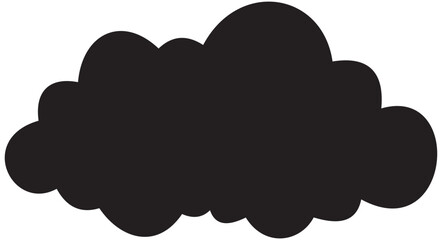 Black Cloud Silhouette