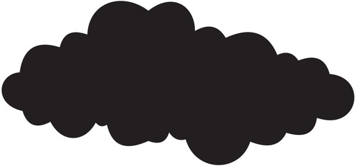 Black Cloud Silhouette