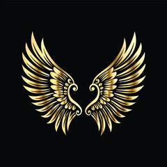 Obraz premium Vector set of gold vintage frames. Elegant element for design in Eastern style, place for text. Floral golden border. Lace illustration for invitations and greeting cards.