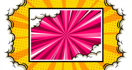 Comic Book Pop Art Explosion Burst Presentation