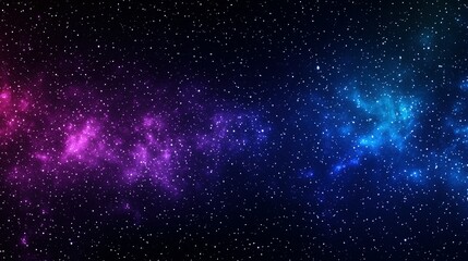 Obraz premium Colorful nebulae and stars in deep space.