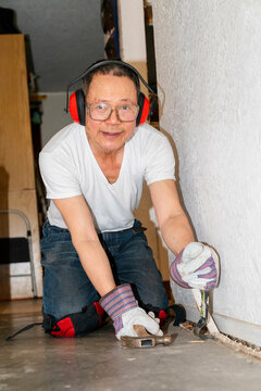 portrait working house remodel