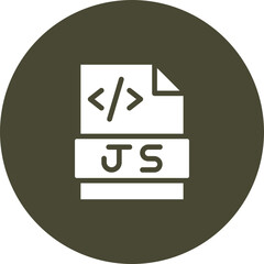 Javascript Vector Icon Design
