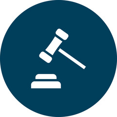 Hammer Vector Icon Design