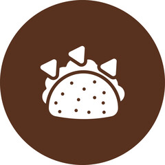 Tacos and Salsa Vector Icon Design