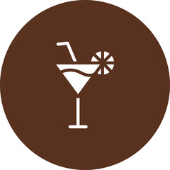 Margarita Glass Vector Icon Design