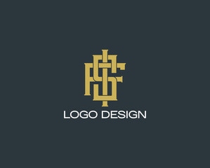 FSI logo in digital block-style gold typography on dark background, perfect for tech branding, software identity, or futuristic corporate logo design.