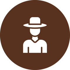 Tourist Vector Icon Design