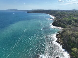 Montezuma Beach: Costa Rica's tropical turquoise water paradise.