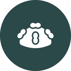 Pan de Muerto (Bread of the Dead) Vector Icon Design