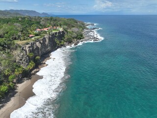 Santa Teresa, Costa Rica coastline on the Nicoya