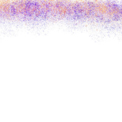 Obraz premium Abstract purple and orange paint splatter texture background