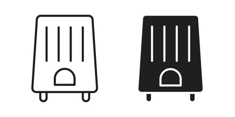 Air purifier icon vector collection. vector stock symbol illustrations