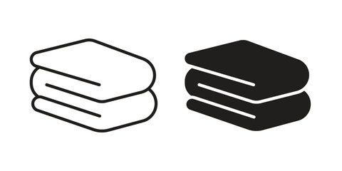 blanket icon vector collection. vector stock symbol illustrations