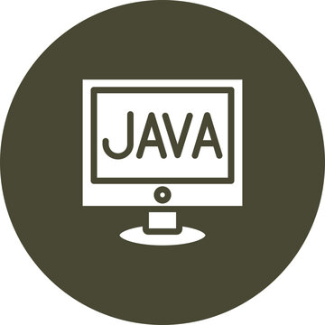 Java Vector Icon Design