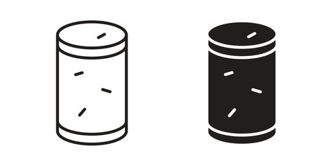 Cork wine icon vector collection. vector stock symbol illustrations