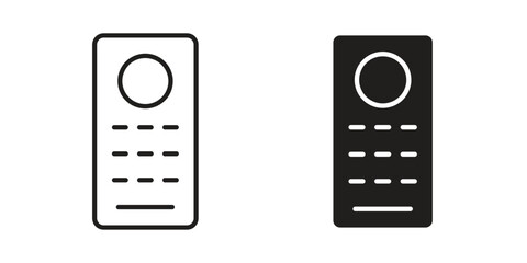 Intercom icon vector collection. vector stock symbol illustrations