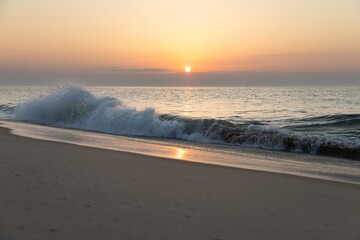 sunrise on the beach