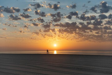 sunrise on the beach
