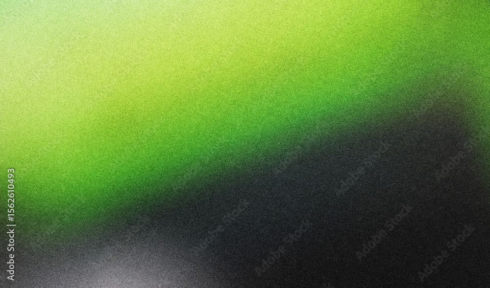 Aufkleber modern and simple green gradient colors background with grain rough texture