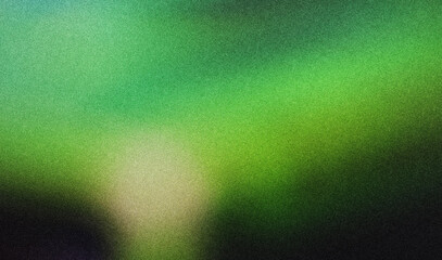 modern and simple green gradient colors background with grain rough texture