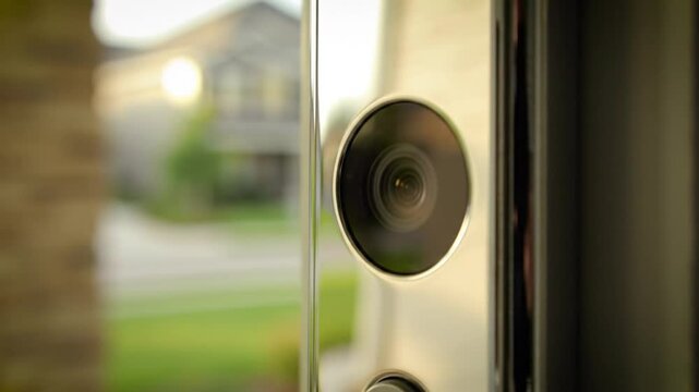 Smart Doorbell Camera Lens