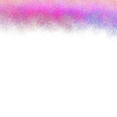 Abstract colorful splatter texture with pink and purple gradient