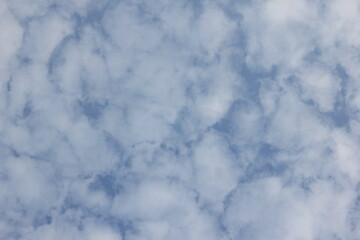 blue sky and white cloud