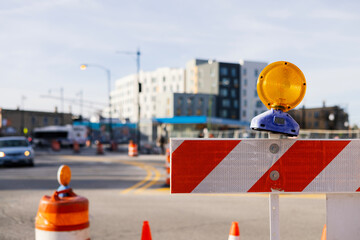 Urban Road Construction Barrier