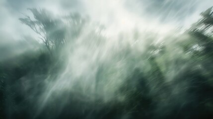 Fototapeta premium Abstract forest scene
