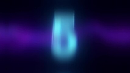 A glowing blue number countdown from 10 to 1 with a purple wave background, creating a futuristic atmosphere.
