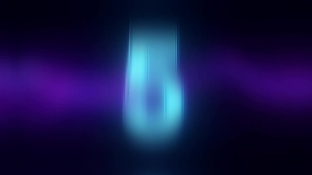 A glowing blue number countdown from 10 to 1 with a purple wave background, creating a futuristic atmosphere.