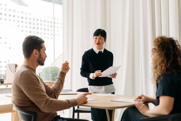 Business talks