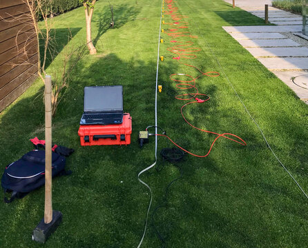 geophysical seismic measurement for earthquake research